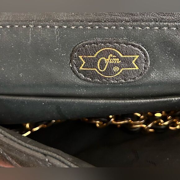 Fion Quilted Black Crossbody Black Bag EUC - Picture 3 of 10